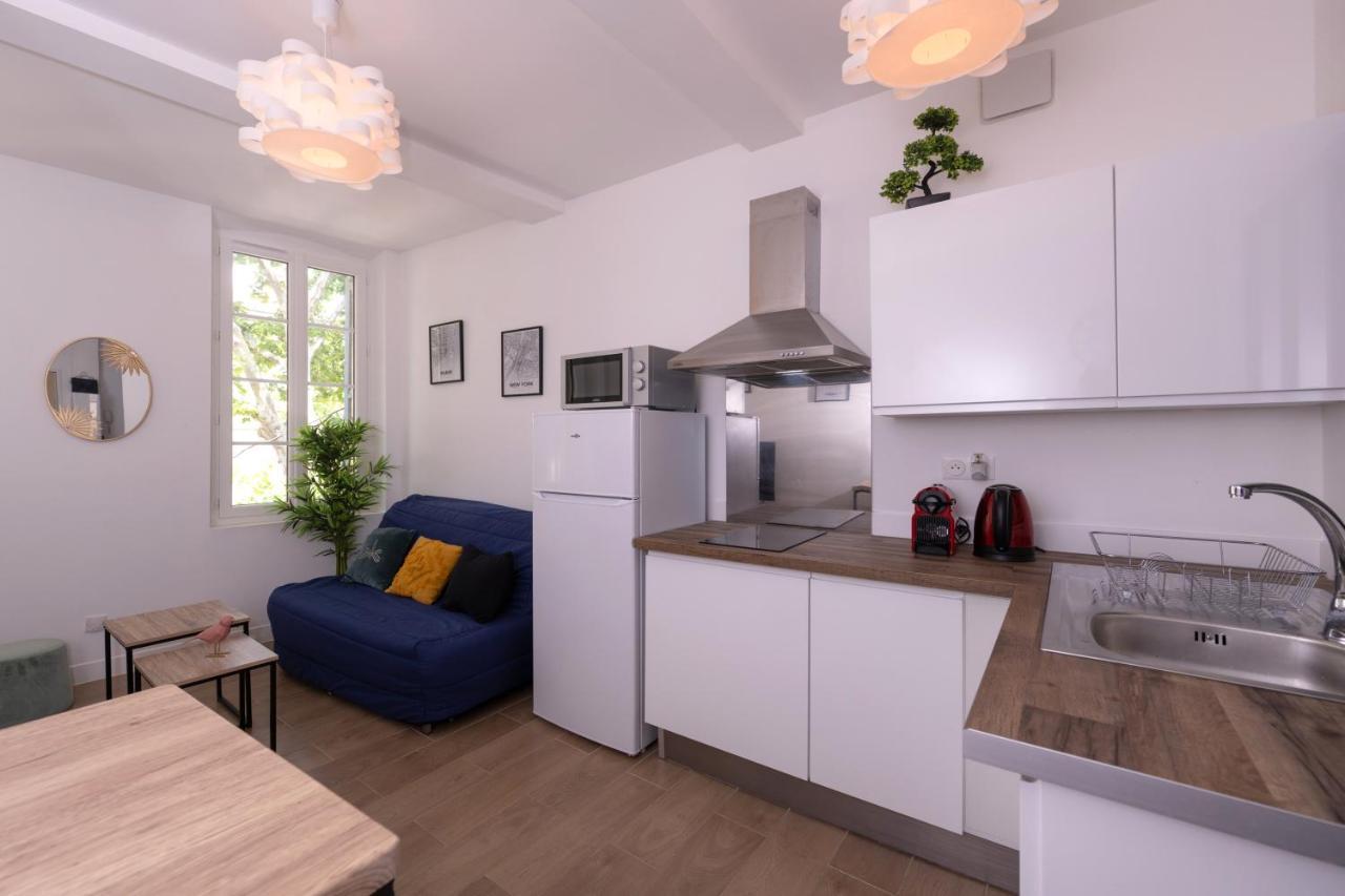 Le Nostradamus - Magnifique Appartement Cours Principal Plein Centre Avec Parking Salon-de-Provence Bagian luar foto