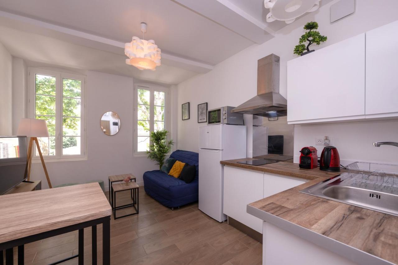Le Nostradamus - Magnifique Appartement Cours Principal Plein Centre Avec Parking Salon-de-Provence Bagian luar foto